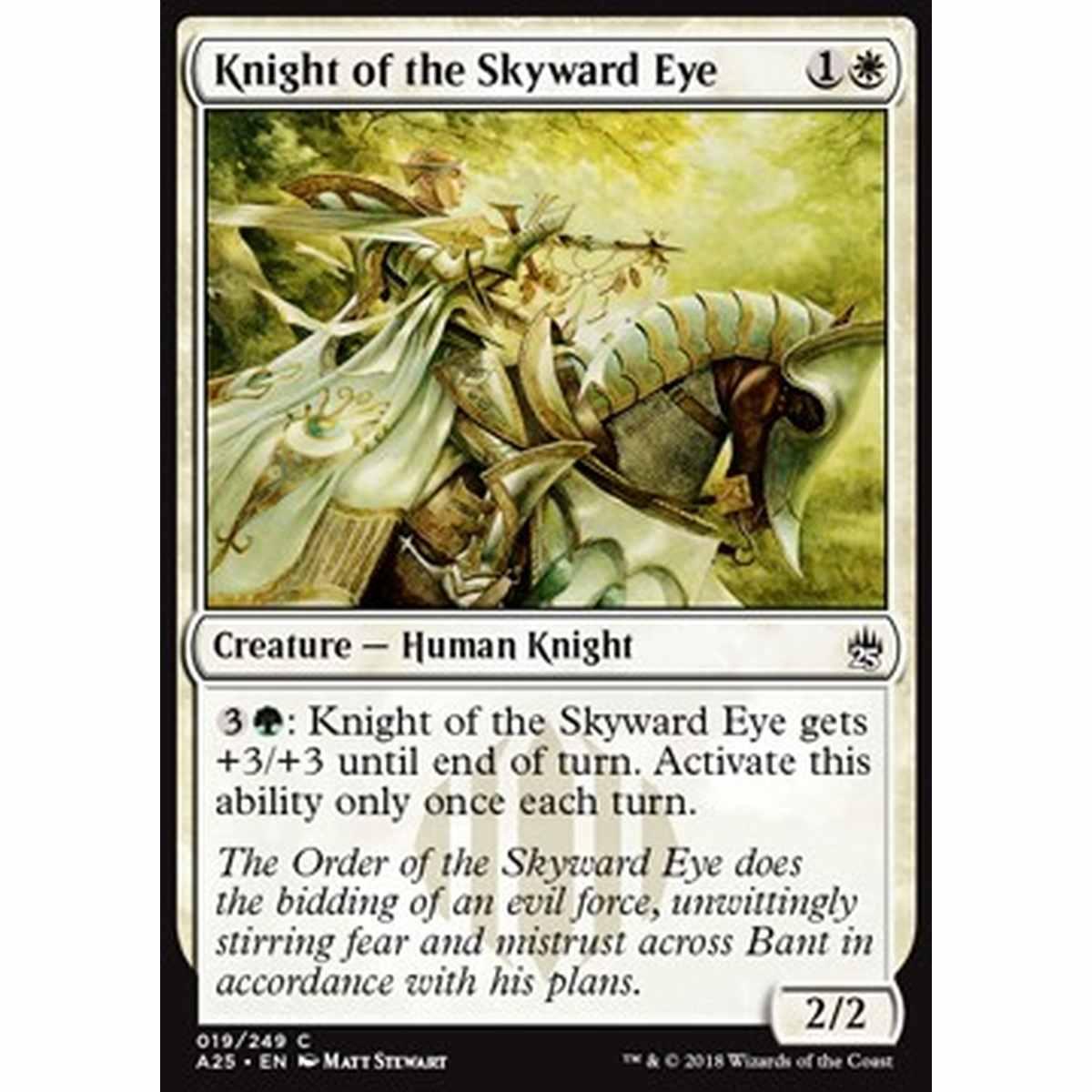 Knight of the Skyward Eye - Knight of the Skyward Eye - [A25] [NM] [Foil]