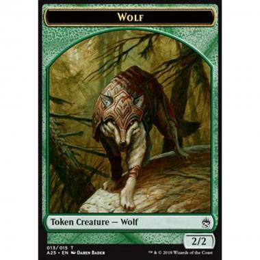 Wolf Token (Green 2/2) - Wolf Token (Green 2/2) - [A25] [NM]