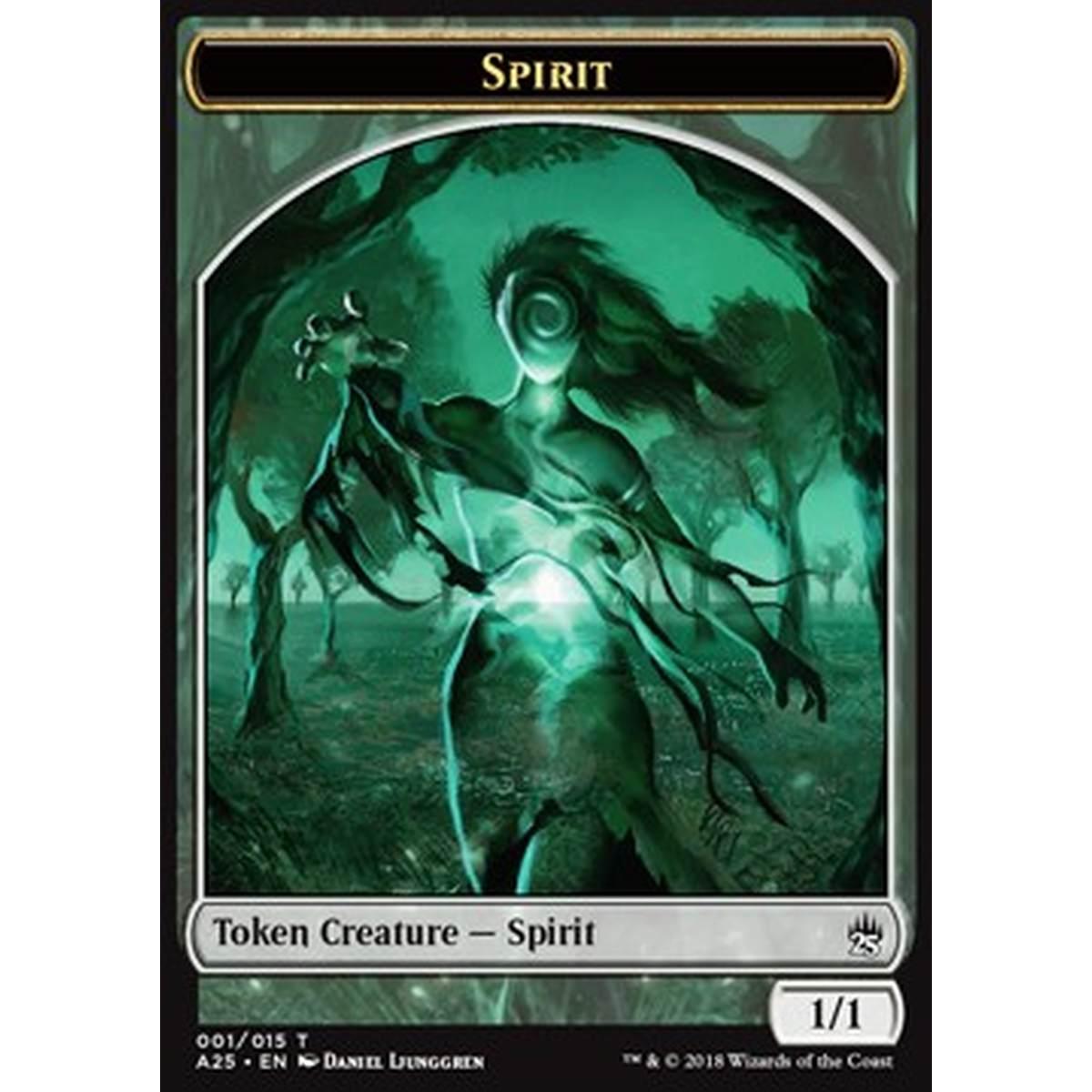 Spirit Token (Colorless 1/1) - Spirit Token (Colorless 1/1) - [A25] [NM]