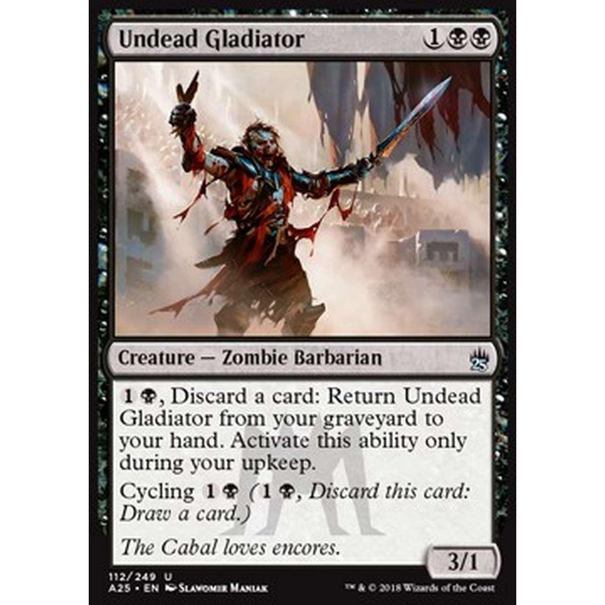 Undead Gladiator - Undead Gladiator - [A25] [NM]
