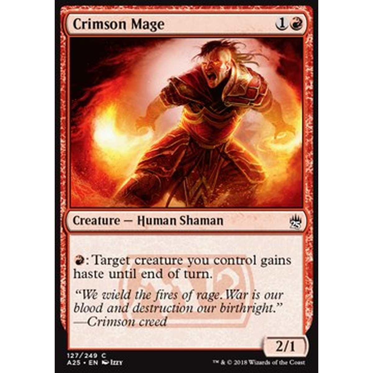 Crimson Mage - Crimson Mage - [A25] [NM]
