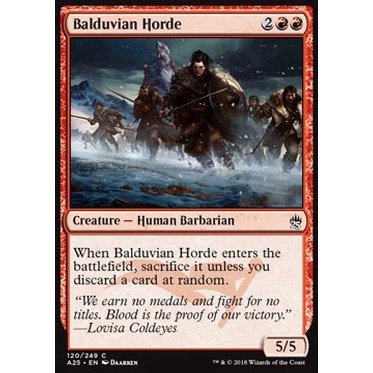 Balduvian Horde - Balduvian Horde - [A25] [NM]