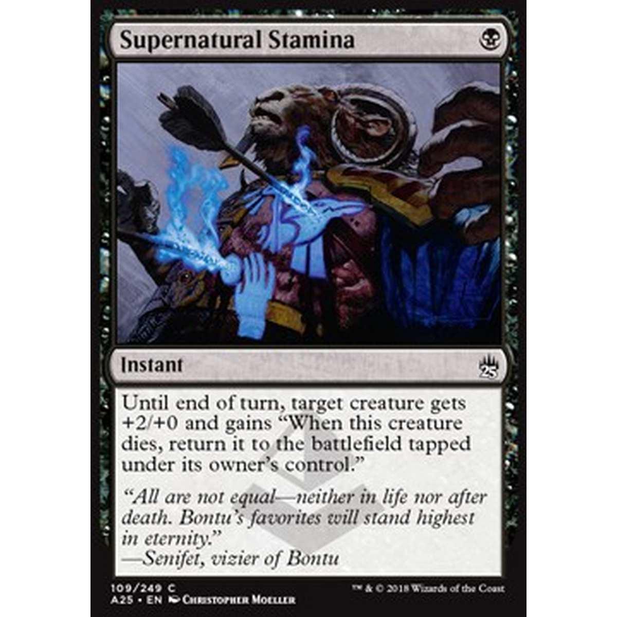 Supernatural Stamina - Supernatural Stamina - [A25] [NM]