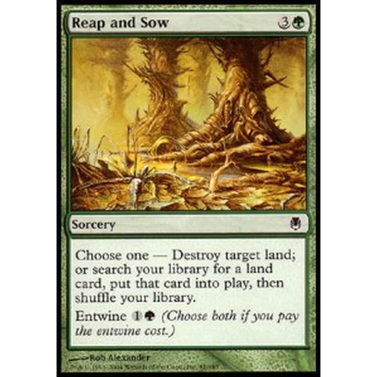 Reap and Sow - Reap and Sow - [DST] [EX]
