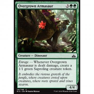 Overgrown Armasaur - Armasauro Fiorito - [RIX] [NM] [Foil]