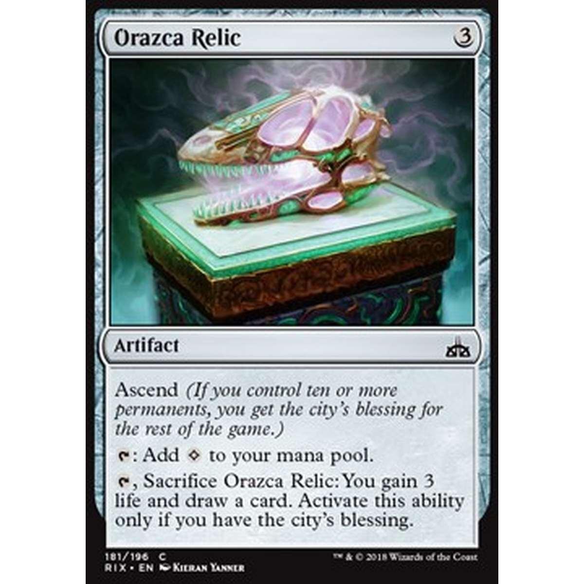 Orazca Relic - Reliquia di Orazca - [RIX] [NM] [Foil]