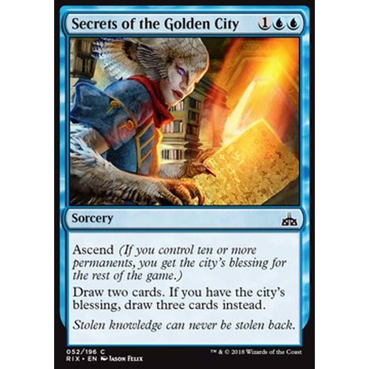 Secrets of the Golden City - Segreti della CittÃ Dorata - [RIX] [NM] [Foil]