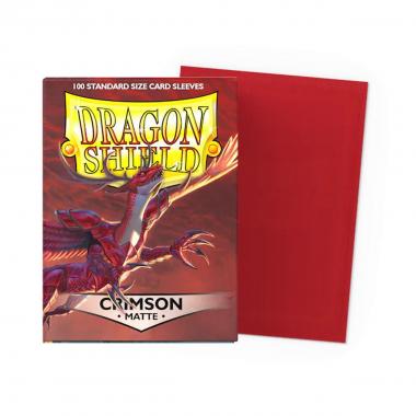 100 Buste Matte - Crimson