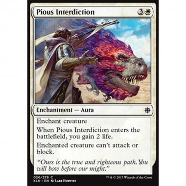 Pious Interdiction - Pious Interdiction - [XLN] [NM] [Foil]