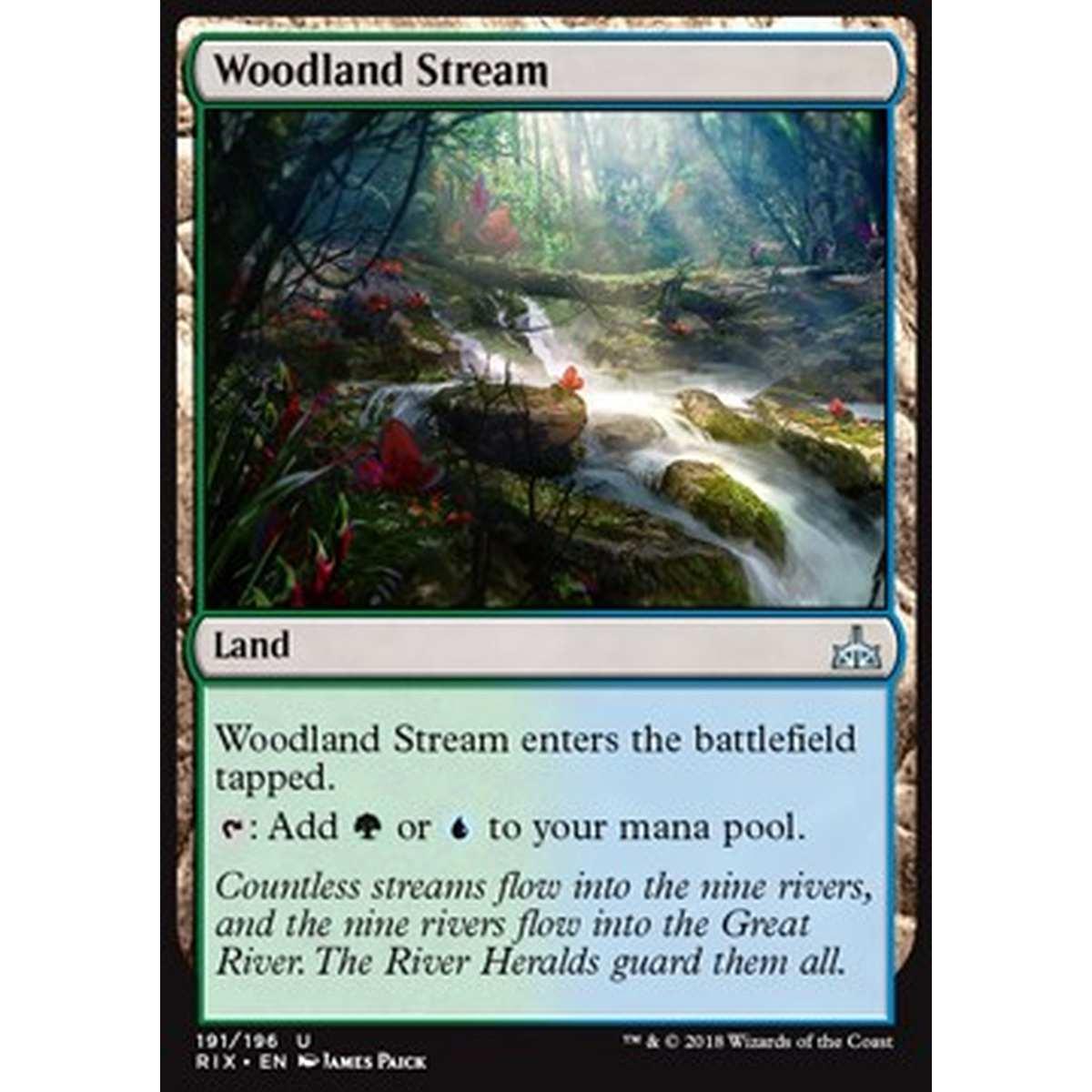 Woodland Stream - Ruscello nel Bosco - [RIX] [NM]