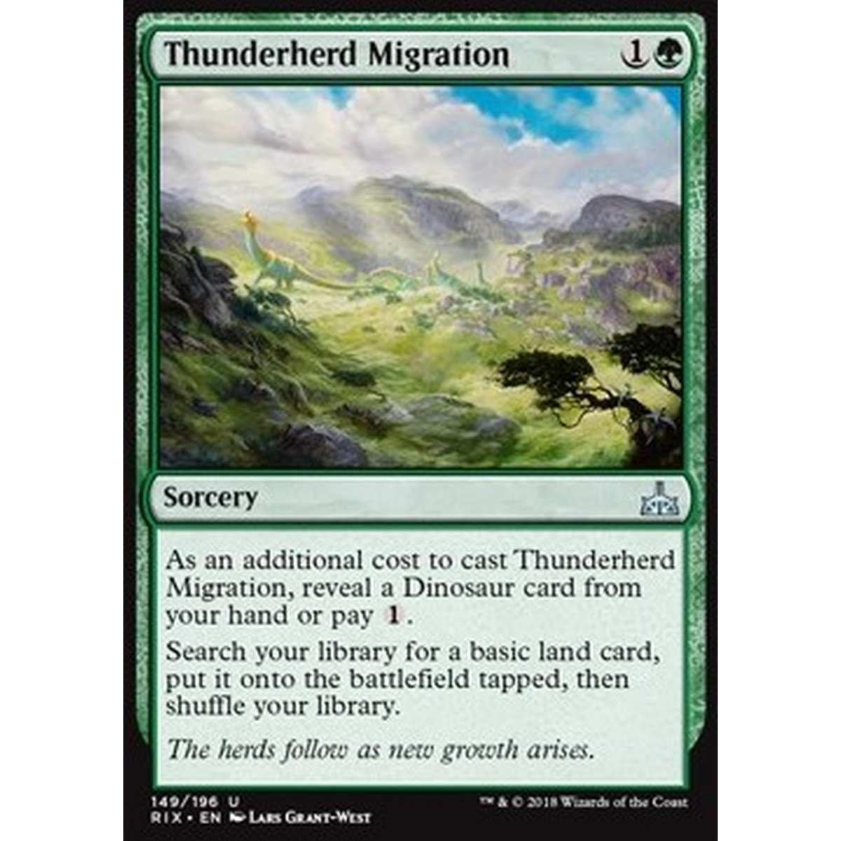 Thunderherd Migration - Migrazione del Branco Tonante - [RIX] [NM]
