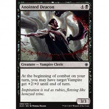 Anointed Deacon - Diacono Consacrato - [XLN] [NM] [Foil]