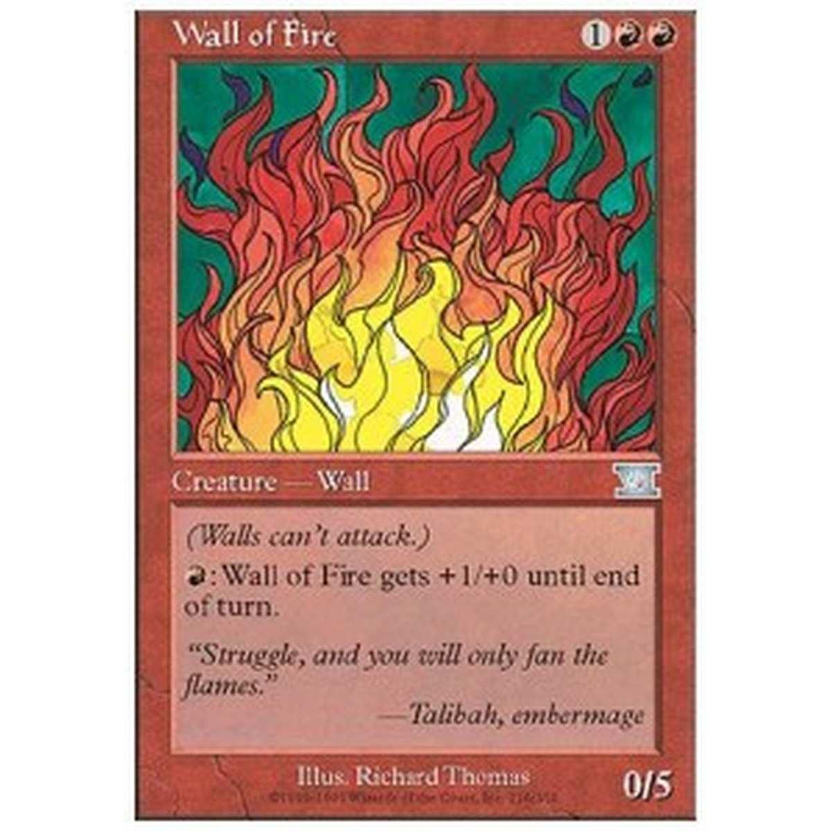 Wall of Fire - Muro di Fuoco - [6ED] [EX]