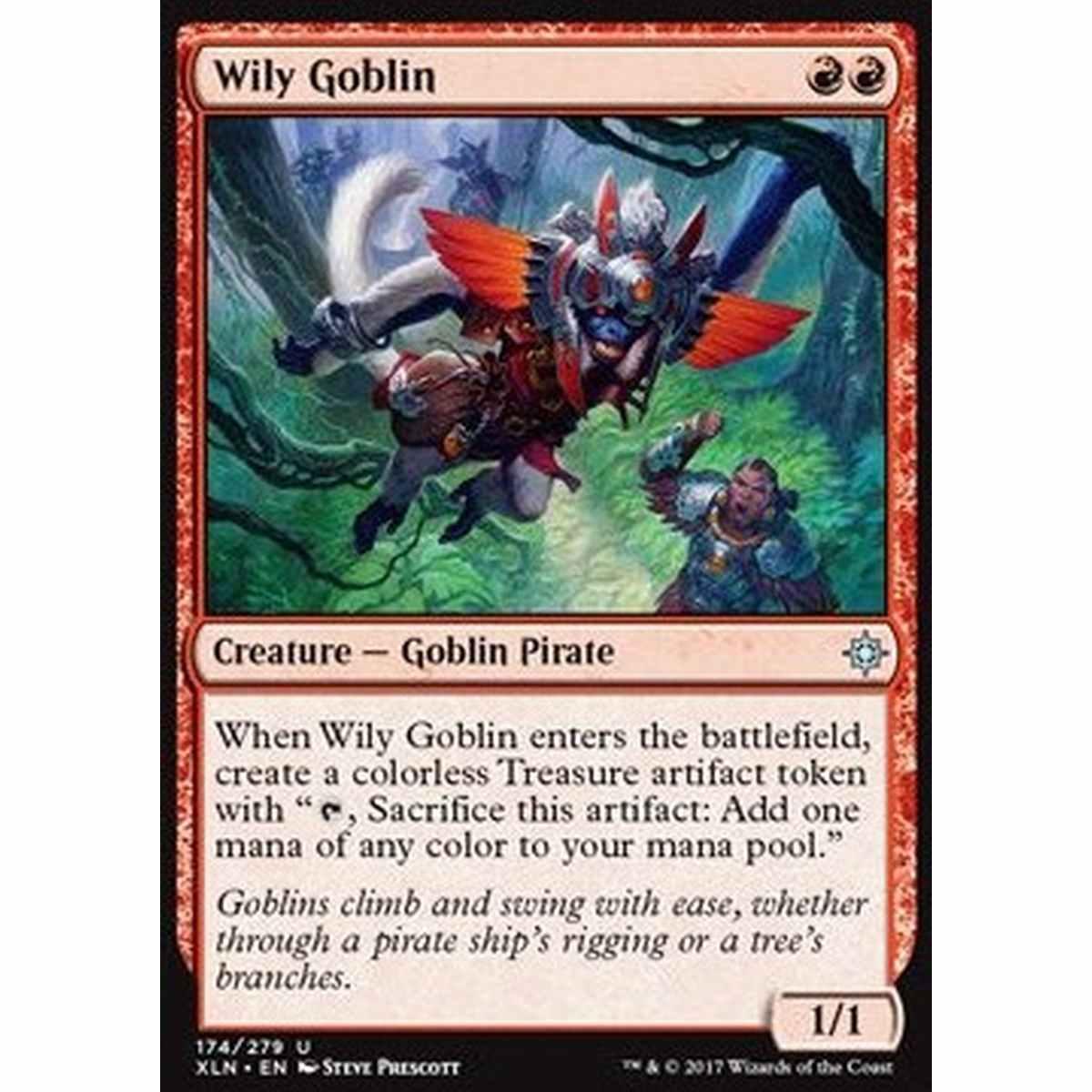 Wily Goblin - Goblin Astuto - [XLN] [NM]