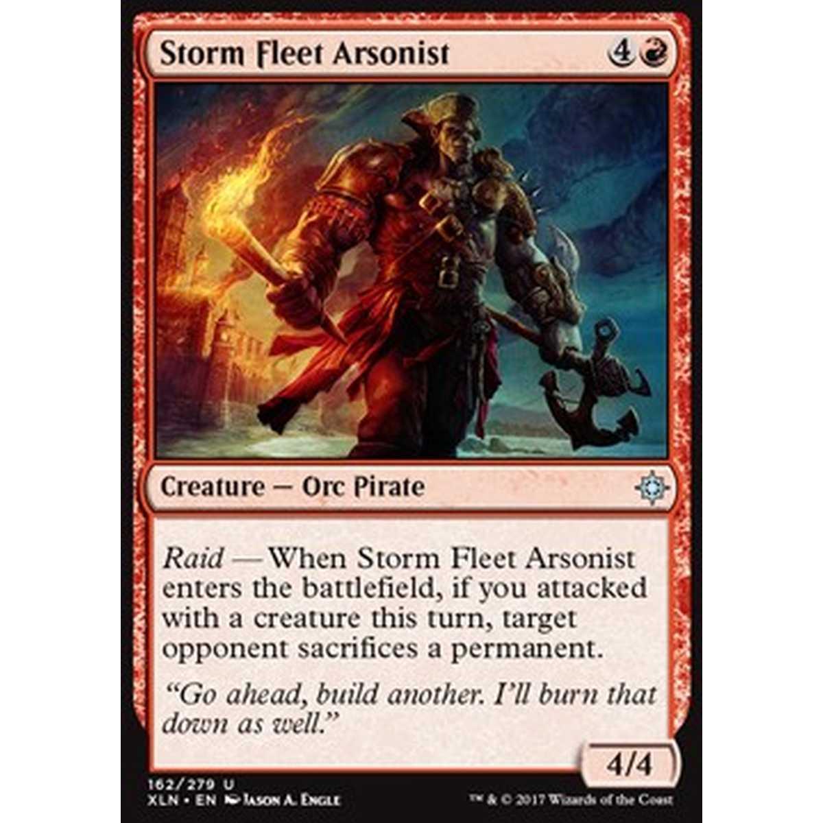 Storm Fleet Arsonist - Incendiario della Flotta Fendiburrasca - [XLN] [NM]