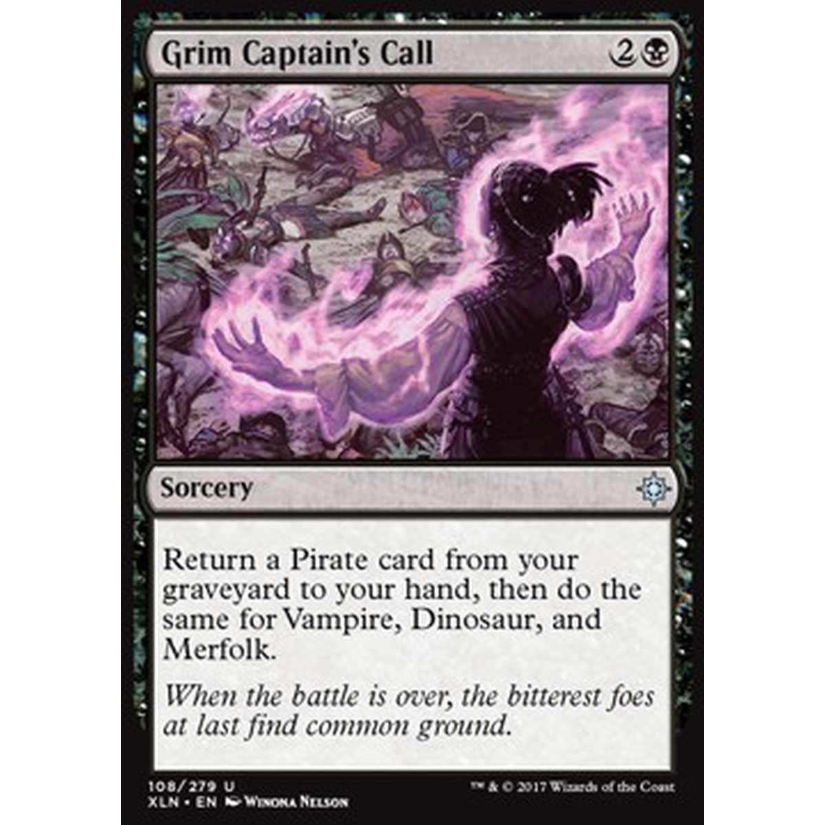 Grim Captain's Call - Chiamata della Capitana Lugubre - [XLN] [NM]