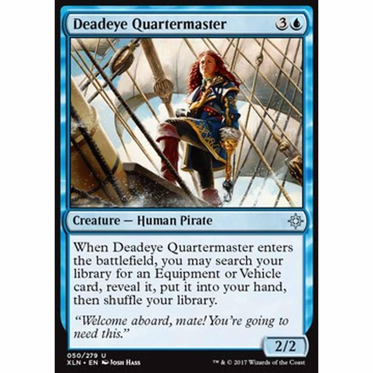 Deadeye Quartermaster - Quartiermastro dell'Occhio Cieco - [XLN] [NM]
