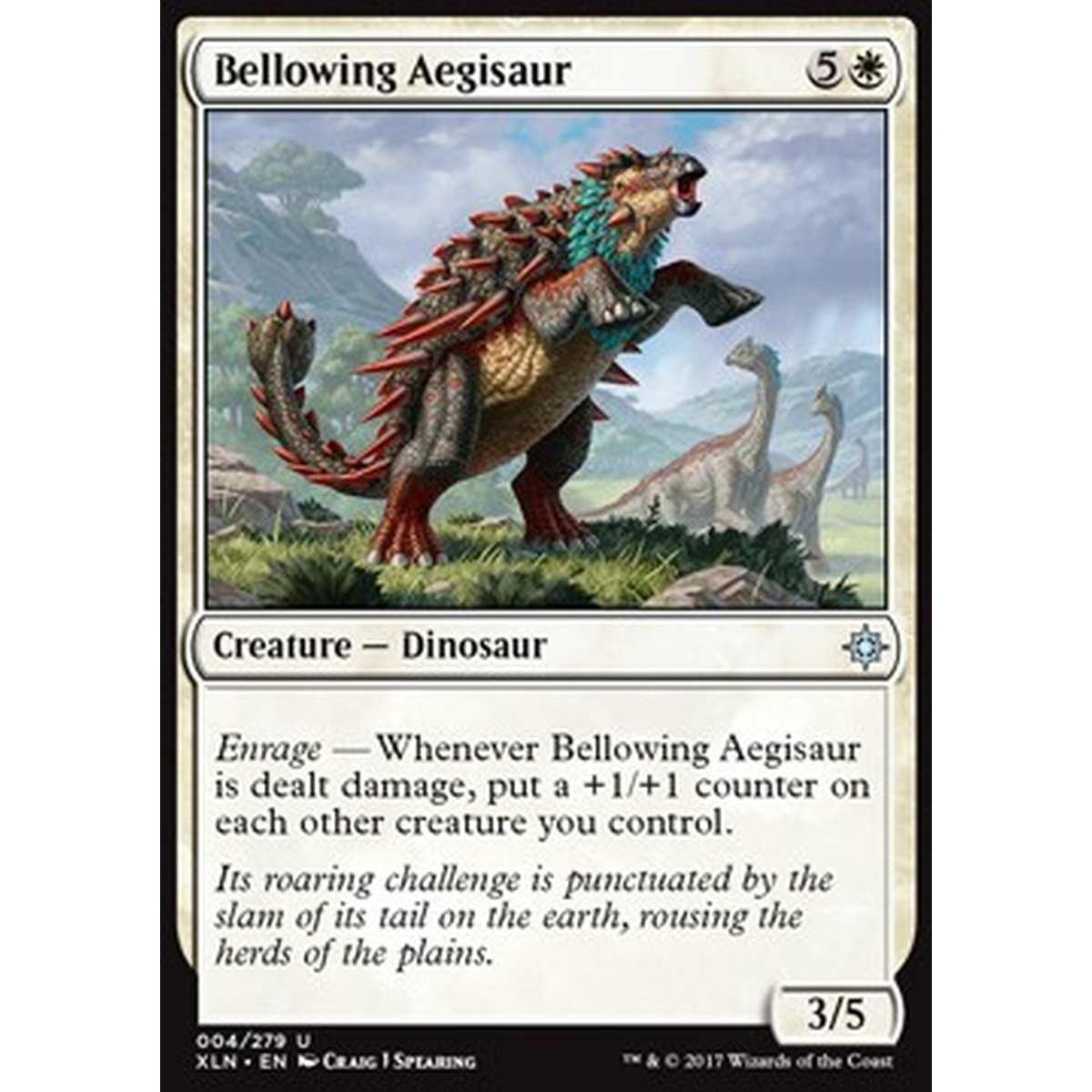 Bellowing Aegisaur - Egisauro Urlante - [XLN] [NM]