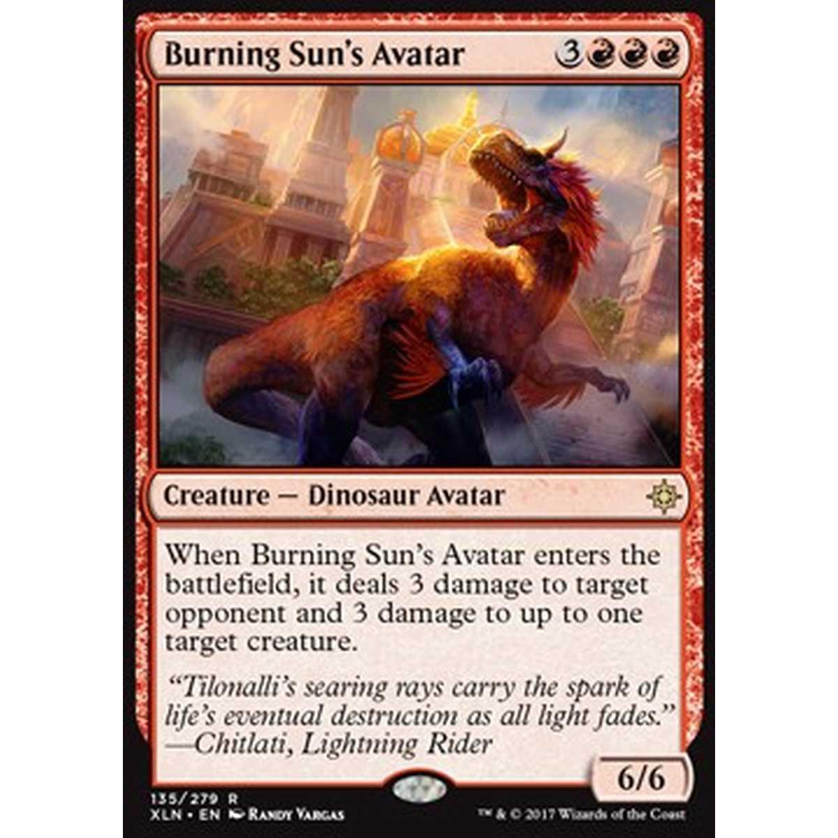 Burning Sun's Avatar - Avatar del Sole Ardente - [XLN] [NM]