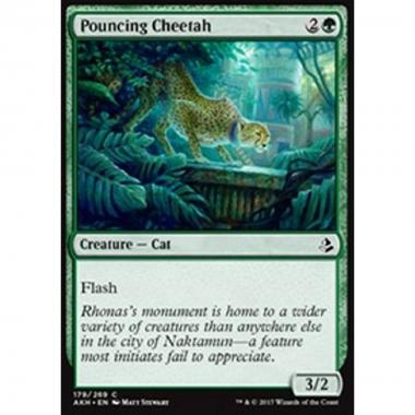 Pouncing Cheetah - Pouncing Cheetah - [AKH] [NM] [Foil]