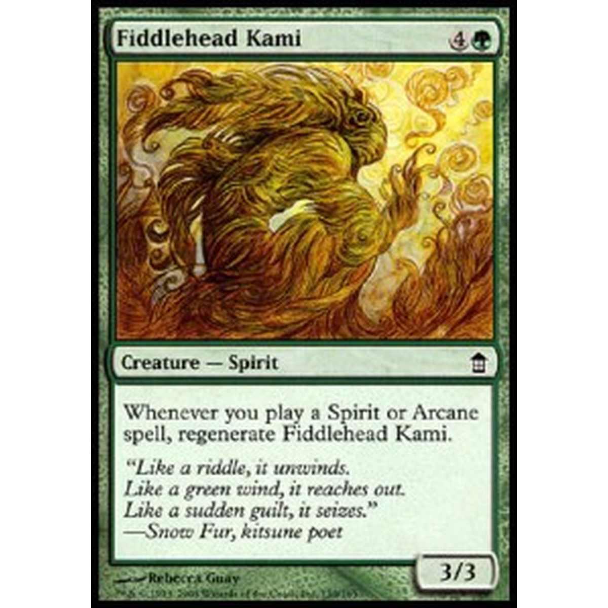 Fiddlehead Kami - Kami Testa-di-Violino - [SOK] [EX] [Foil]