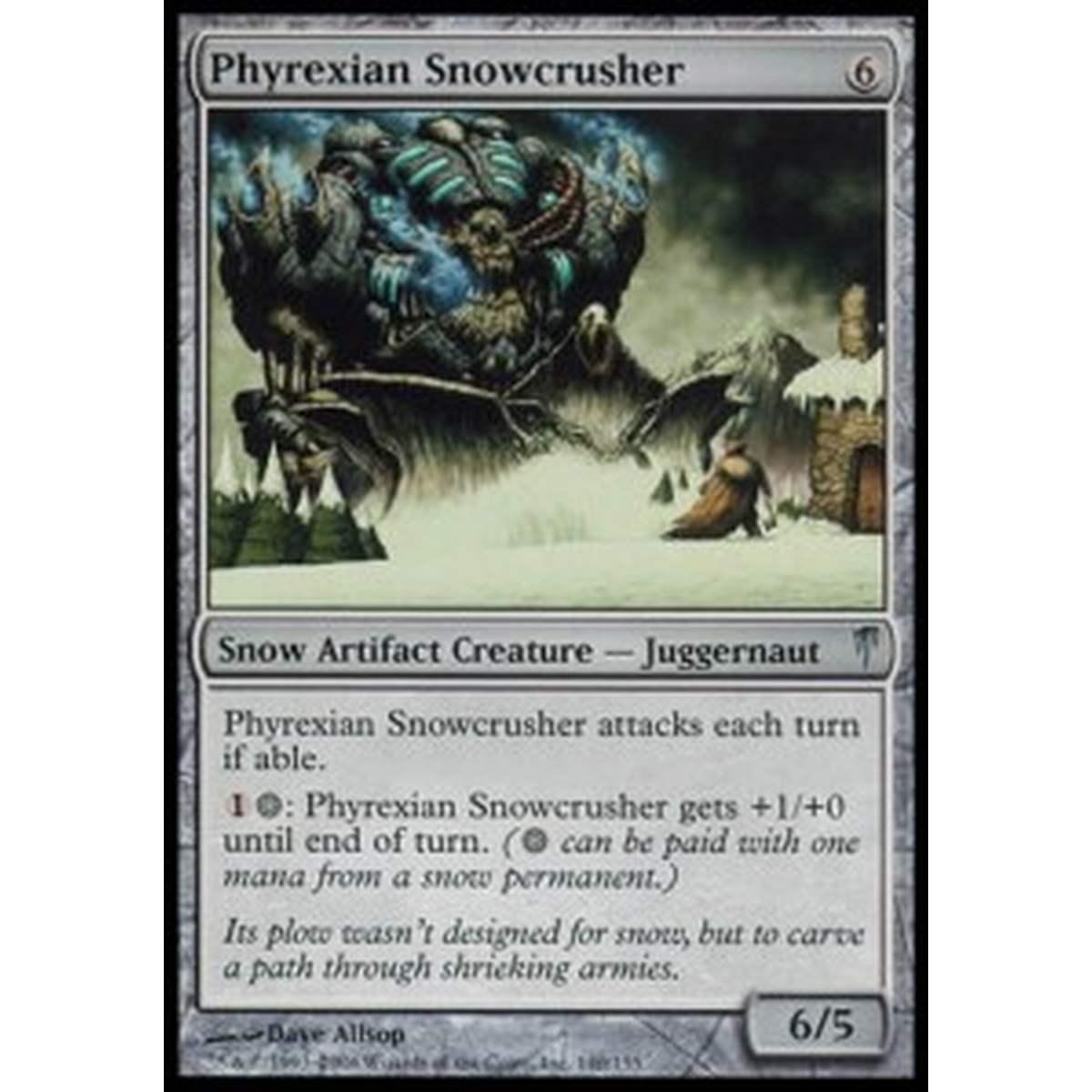 Phyrexian Snowcrusher - Spaccaneve di Phyrexia - [CSP] [NM]