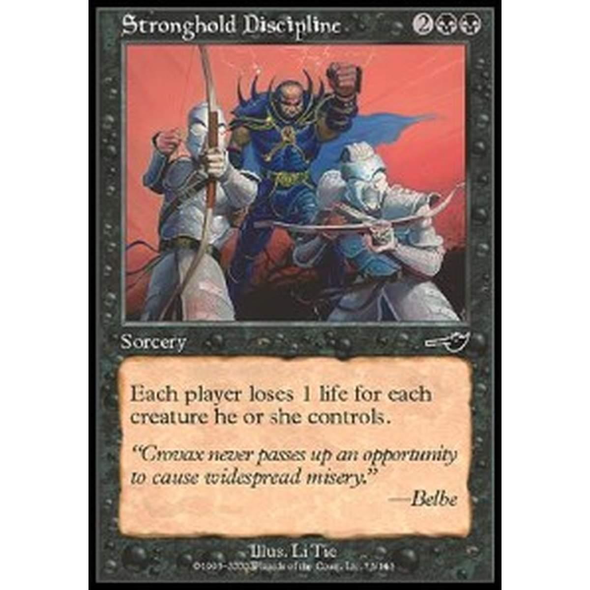 Stronghold Discipline - Stronghold Discipline - [NEM] [EX]