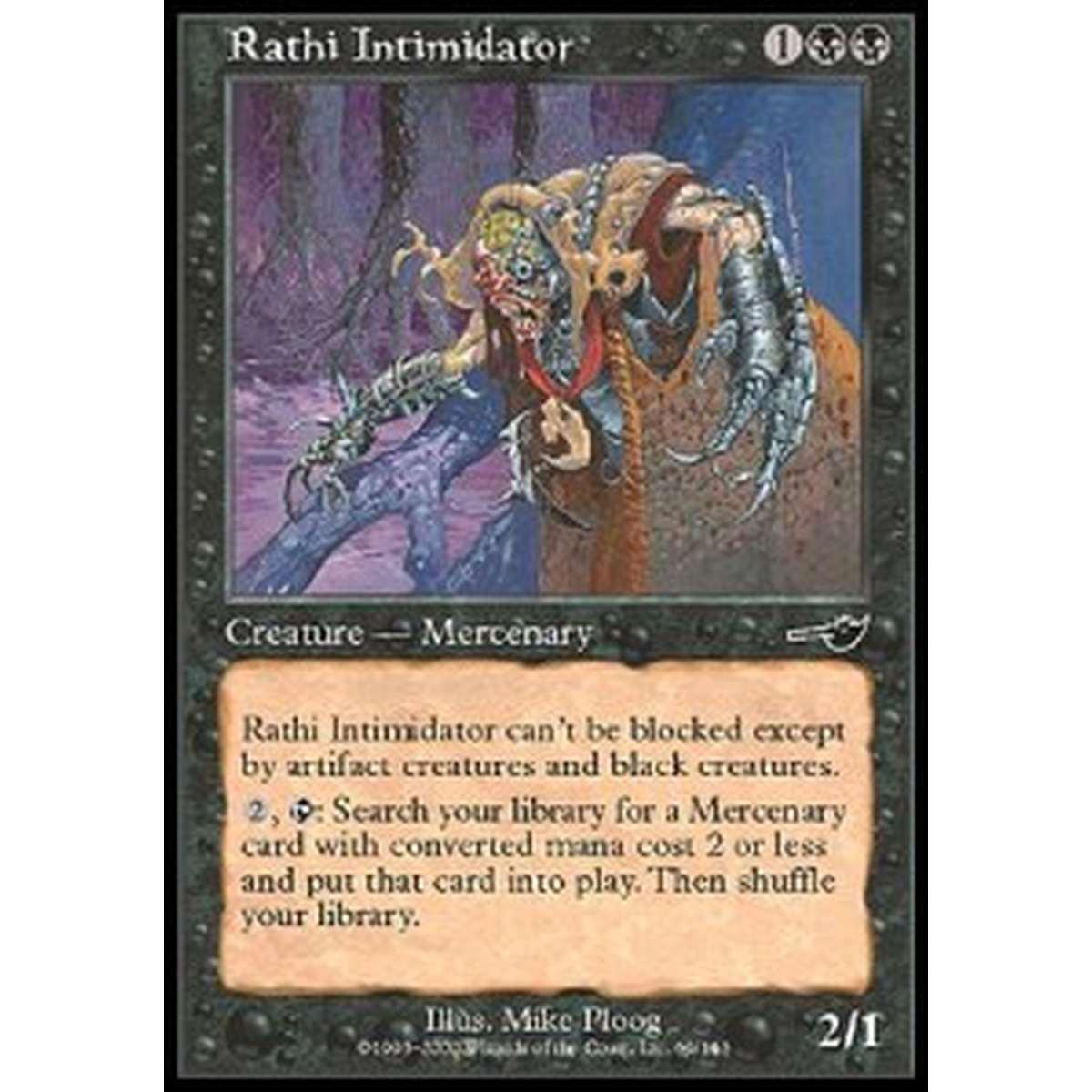 Rathi Intimidator - Rathi Intimidator - [NEM] [EX]