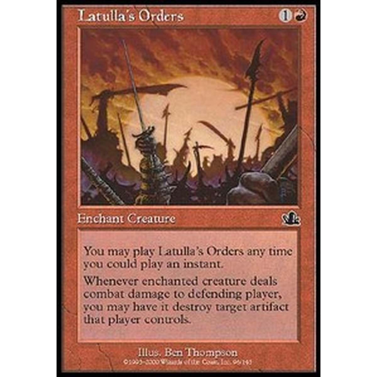 Latulla's Orders - Ordini di Latulla - [PCY] [EX]