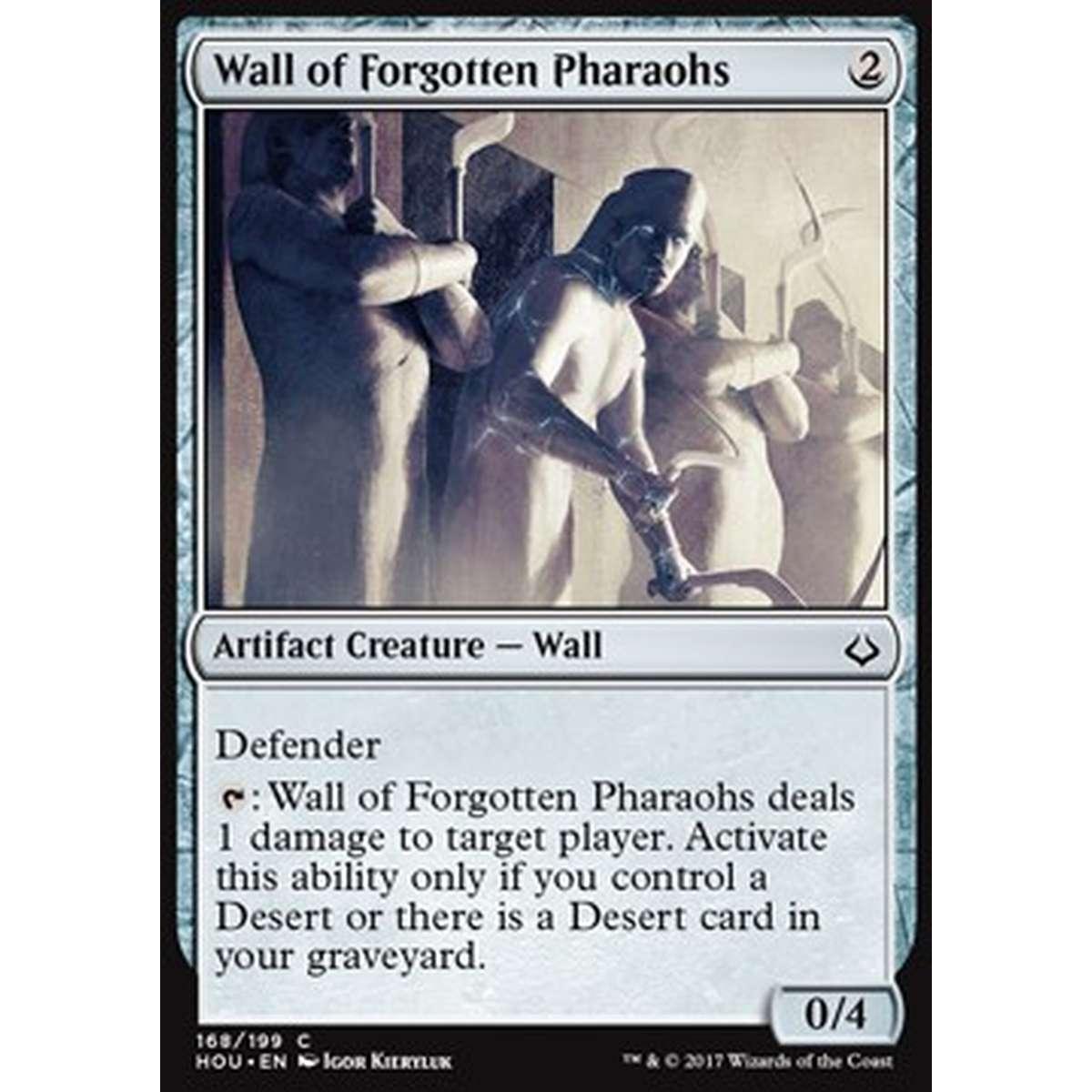 Wall of Forgotten Pharaohs - Muro dei Faraoni Dimenticati - [HOU] [NM] [Foil]