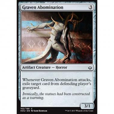 Graven Abomination - Abominio Scolpito - [HOU] [NM] [Foil]