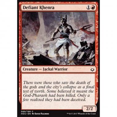 Defiant Khenra - Khenra Spavaldo - [HOU] [NM] [Foil]