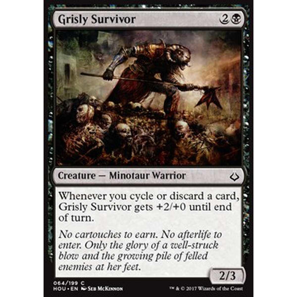 Grisly Survivor - Superstite Macabra - [HOU] [NM] [Foil]