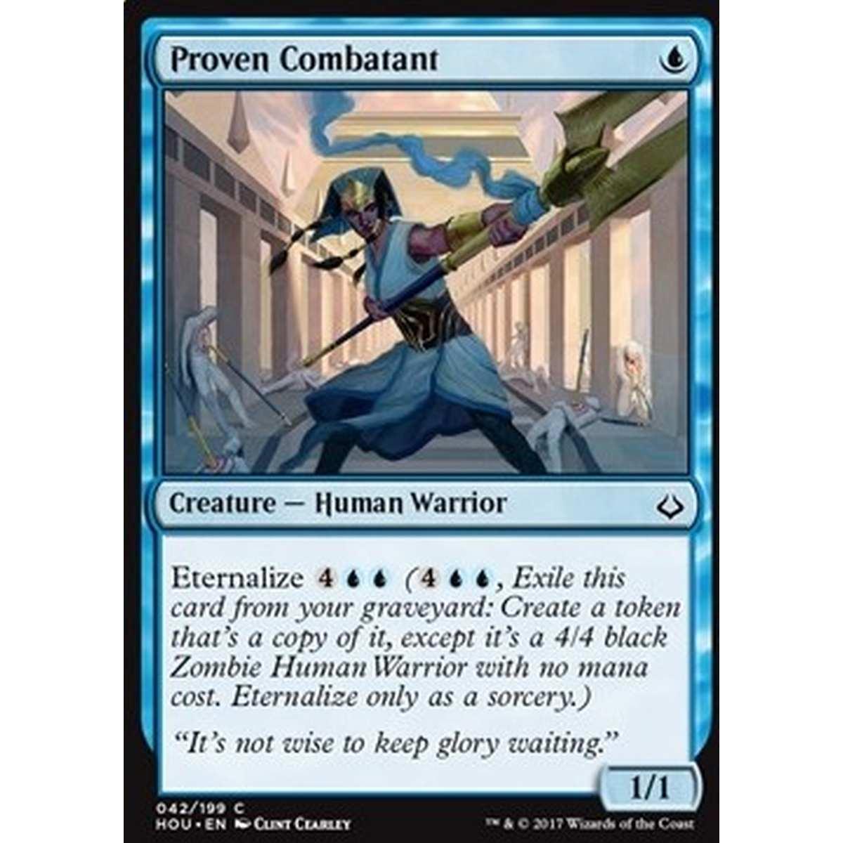 Proven Combatant - Combattente Provetta - [HOU] [NM] [Foil]