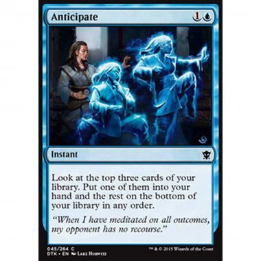 Anticipate - Anticipare - [DTK] [NM]