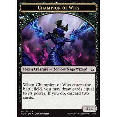 Champion of Wits Token - Champion of Wits Token - [HOU] [NM]