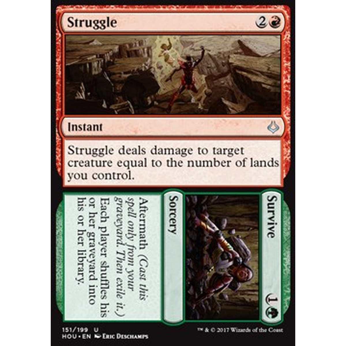 Struggle // Survive - Lotta // Sopravvivenza - [HOU] [NM]