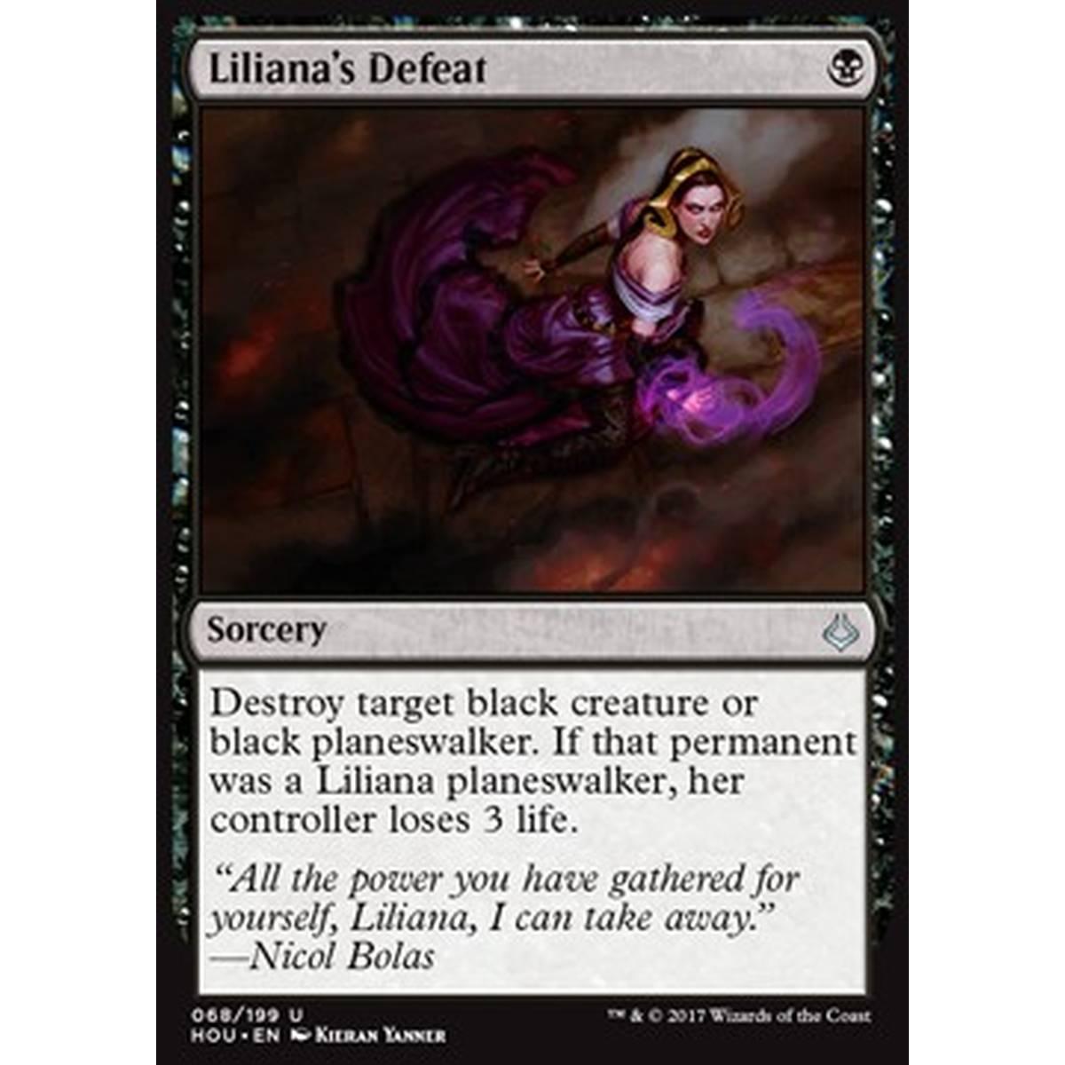 Liliana's Defeat - Sconfitta di Liliana - [HOU] [NM]