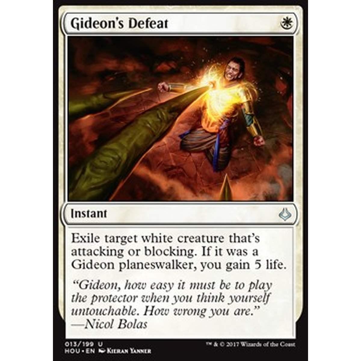 Gideon's Defeat - Sconfitta di Gideon - [HOU] [NM]