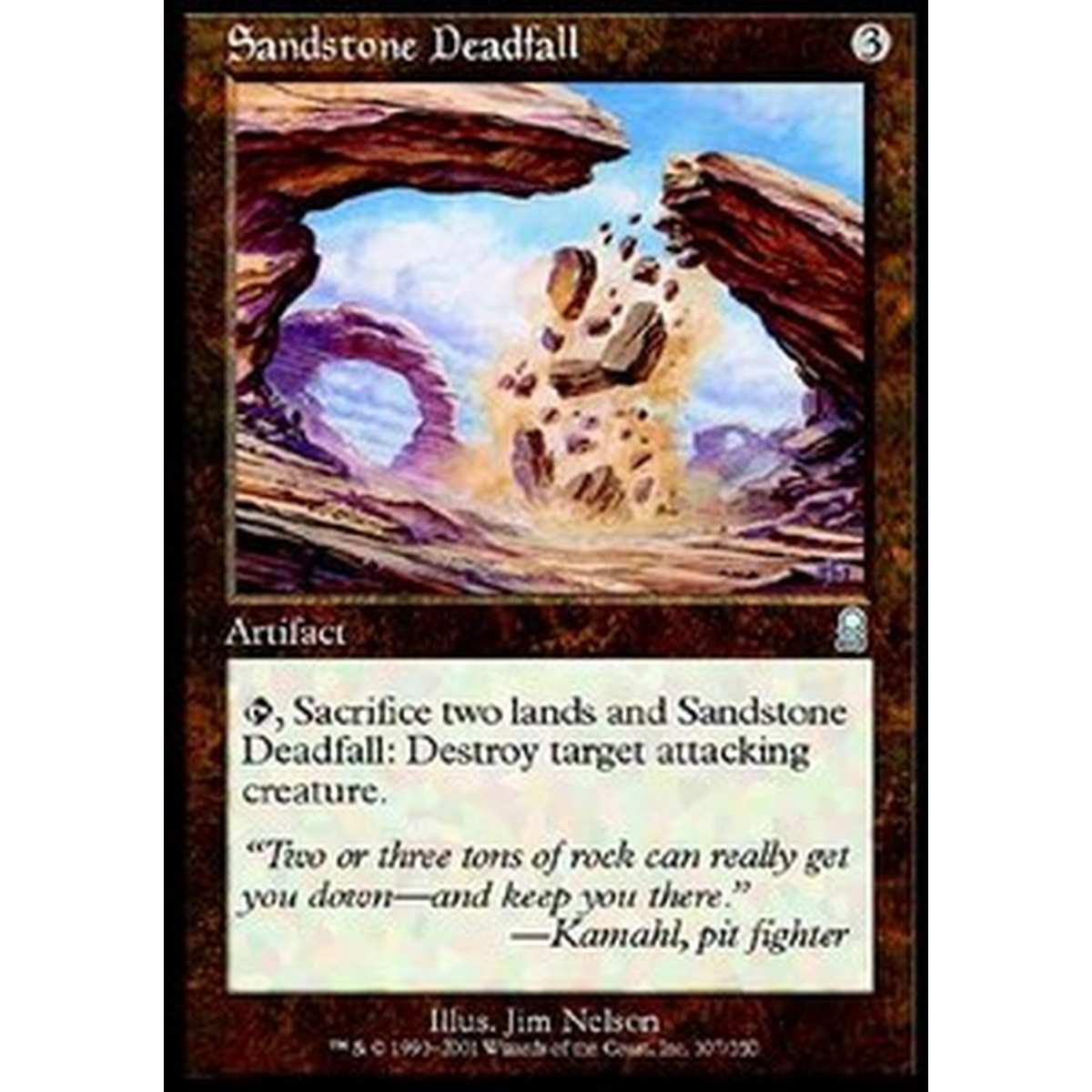 Sandstone Deadfall - Trappola di Pietra Arenaria - [ODY] [NM]