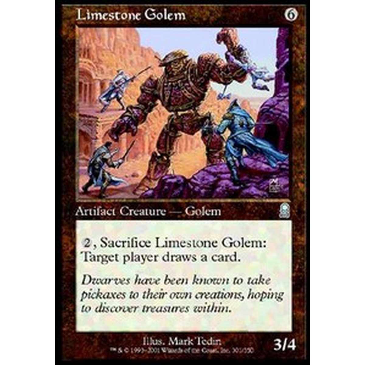 Limestone Golem - Golem di Calcare - [ODY] [NM]