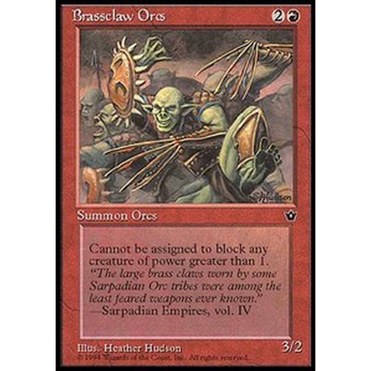 Brassclaw Orcs (V.4) - Brassclaw Orcs (V.4) - [FEM] [EX]