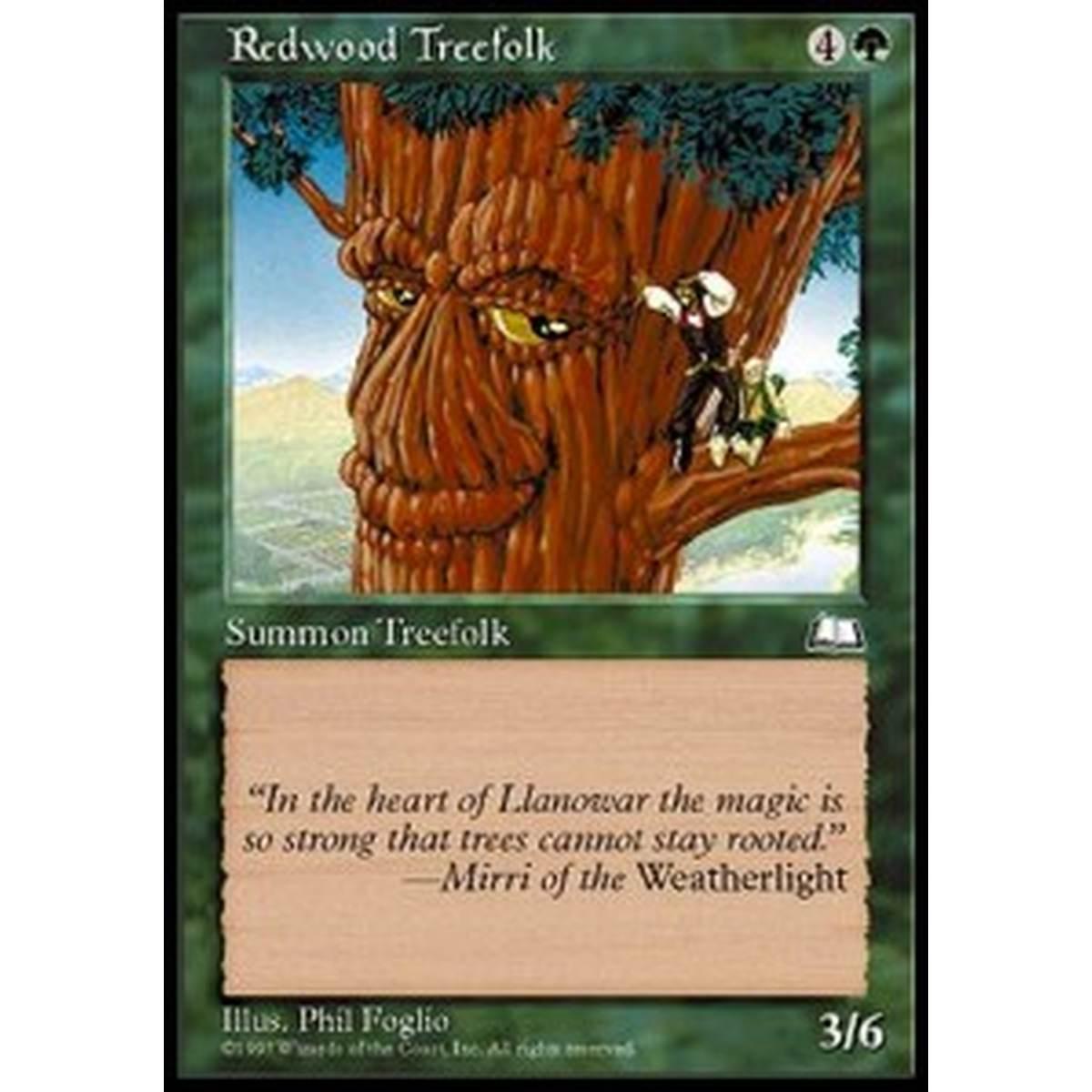 Redwood Treefolk - Silvantropi Sequoia - [WTH] [EX]