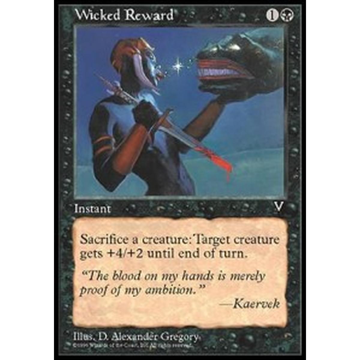 Wicked Reward - Ricompensa Maligna - [VIS] [EX]