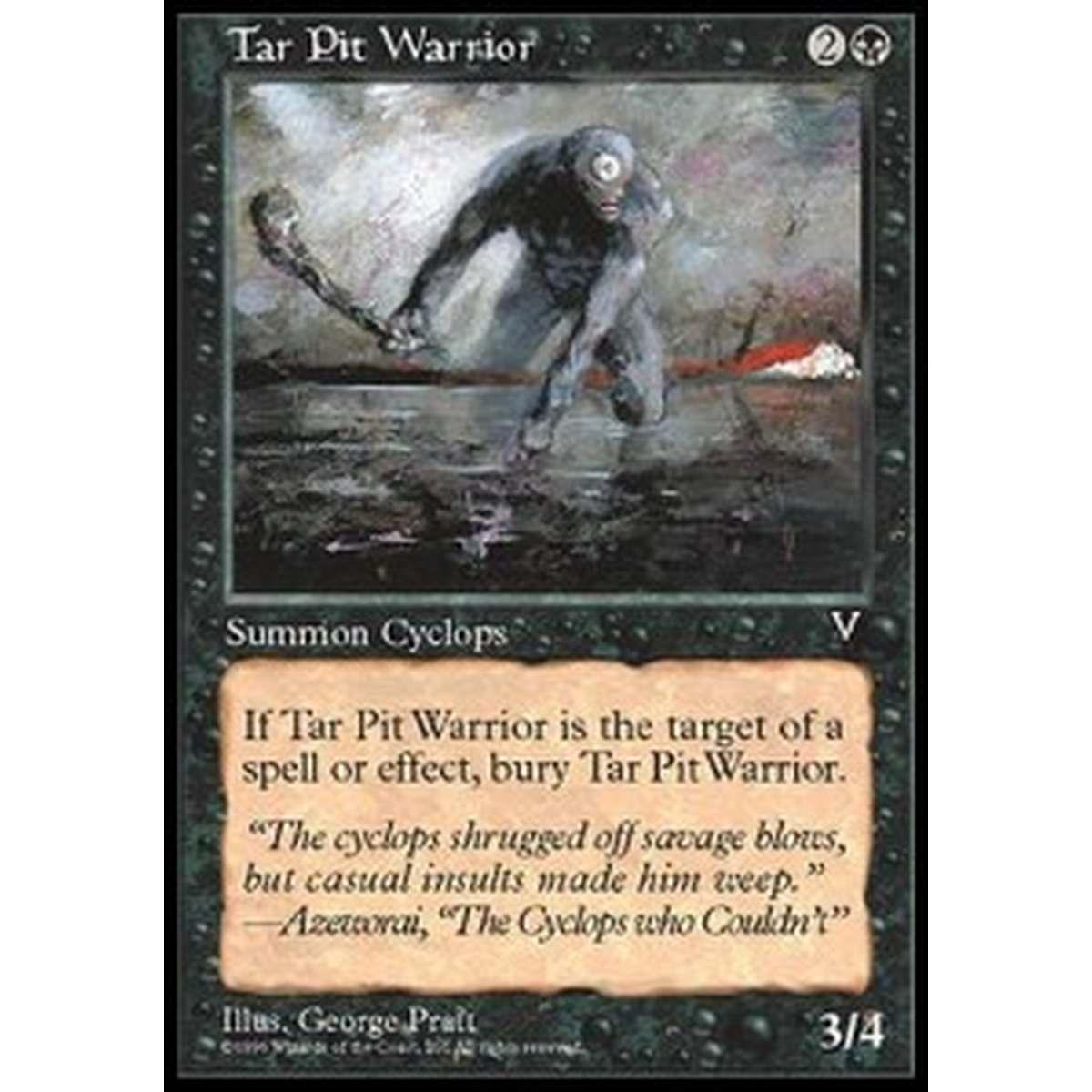 Tar Pit Warrior - Guerriero dei Pozzi di Pece - [VIS] [EX]