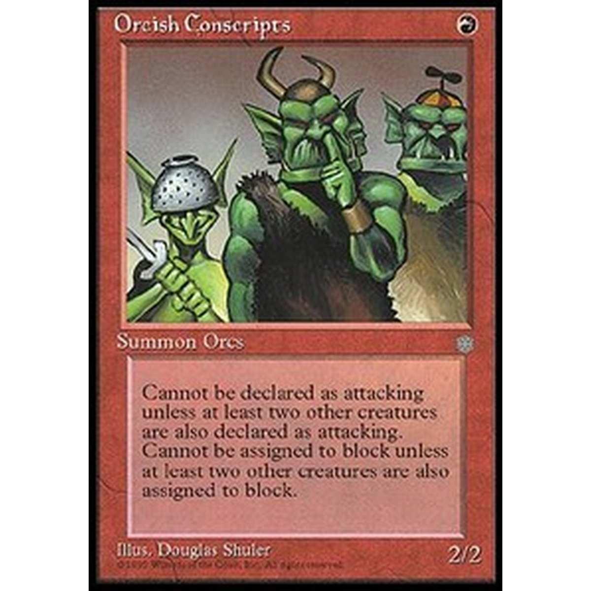 Orcish Conscripts - Orcish Conscripts - [ICE] [EX]