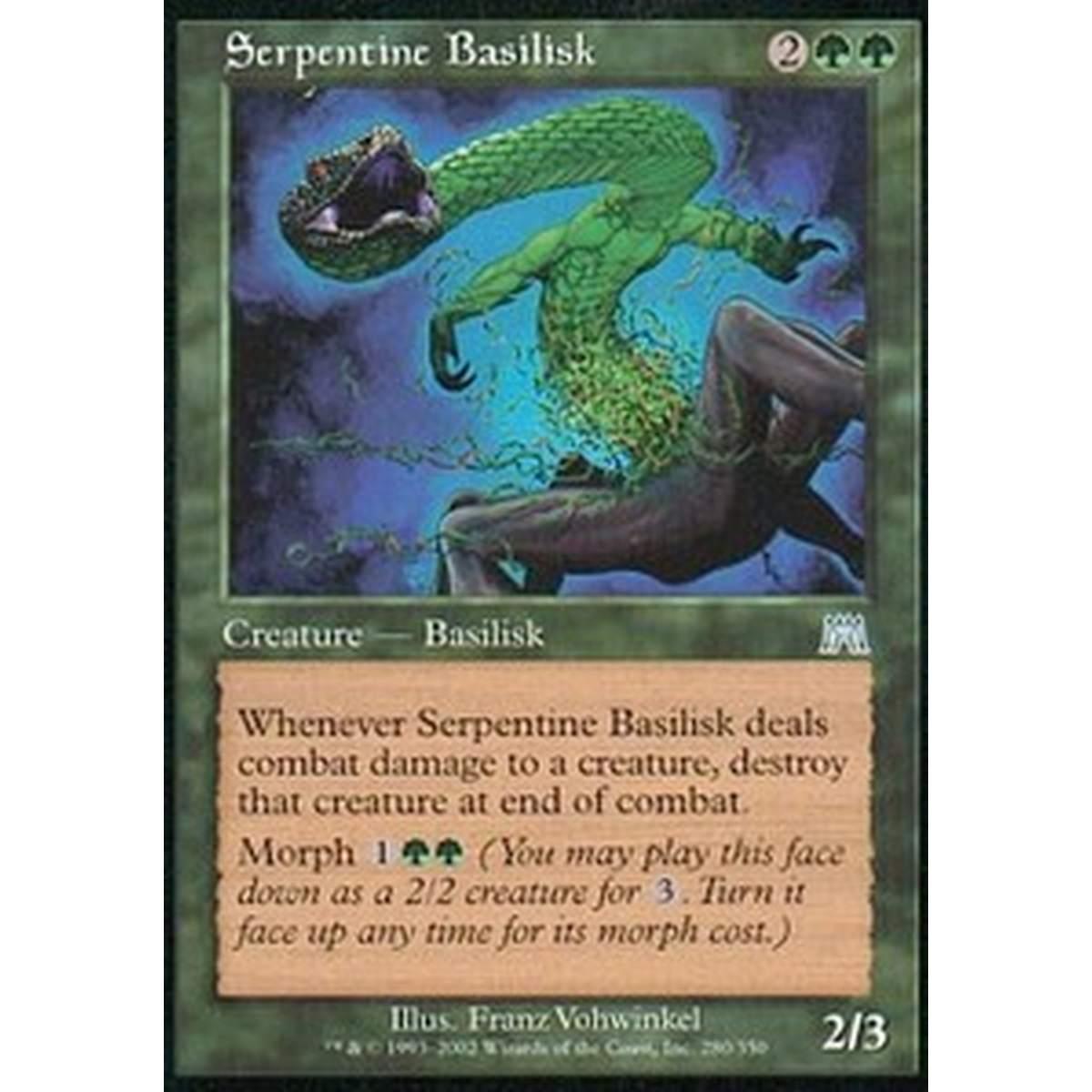 Serpentine Basilisk - Basilisco Serpentino - [ONS] [EX]