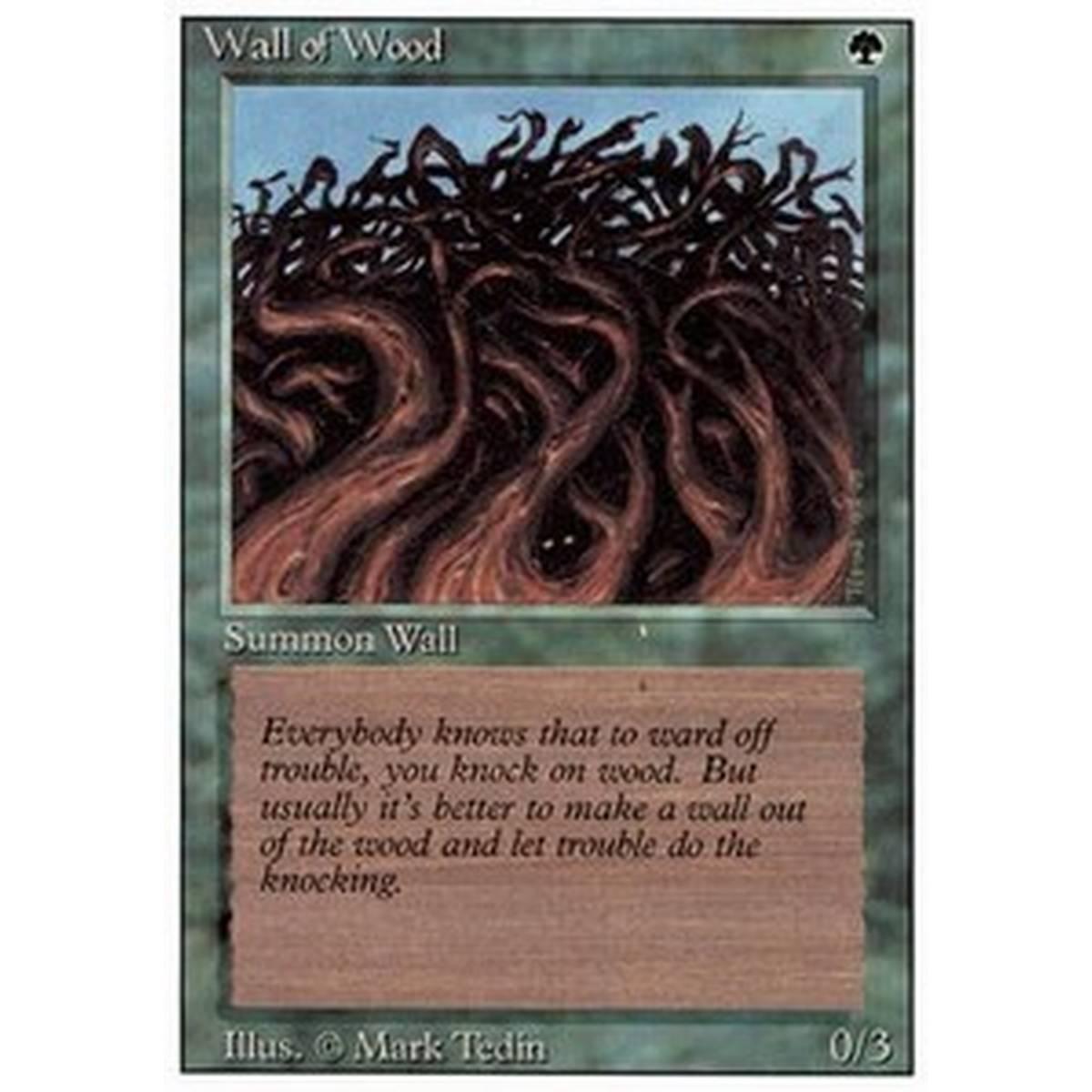 Wall of Wood - Wall of Wood - [3ED] [EX]
