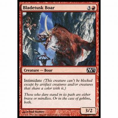 Bladetusk Boar - Cinghiale Zannaffilata - [M13] [NM] [Foil]