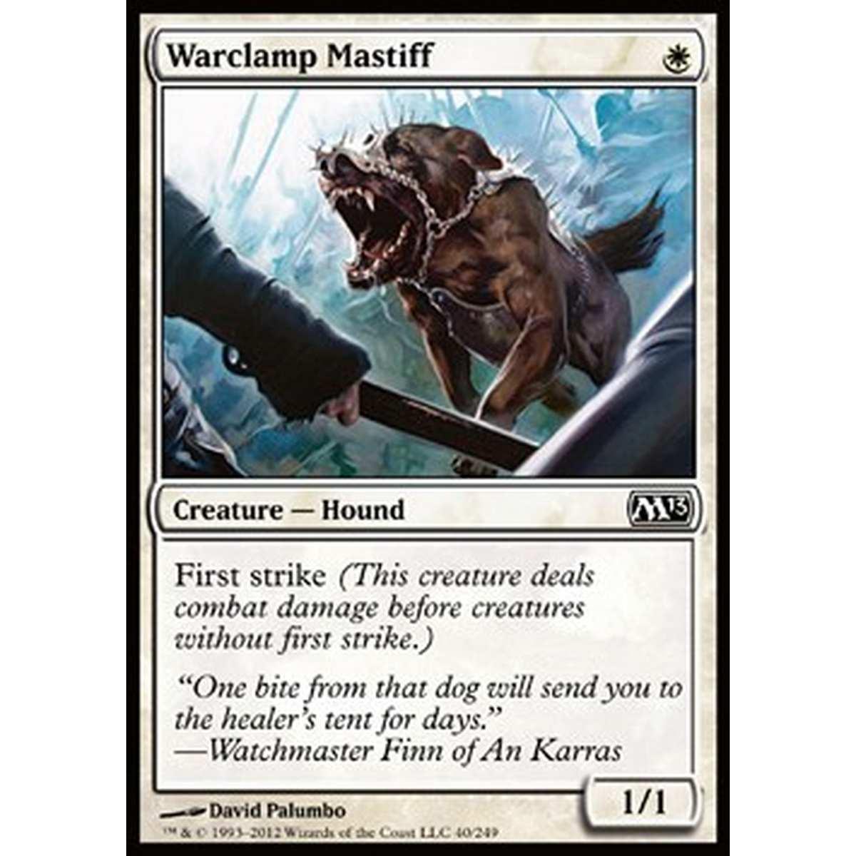 Warclamp Mastiff - Mastino Tenaglia - [M13] [NM] [Foil]